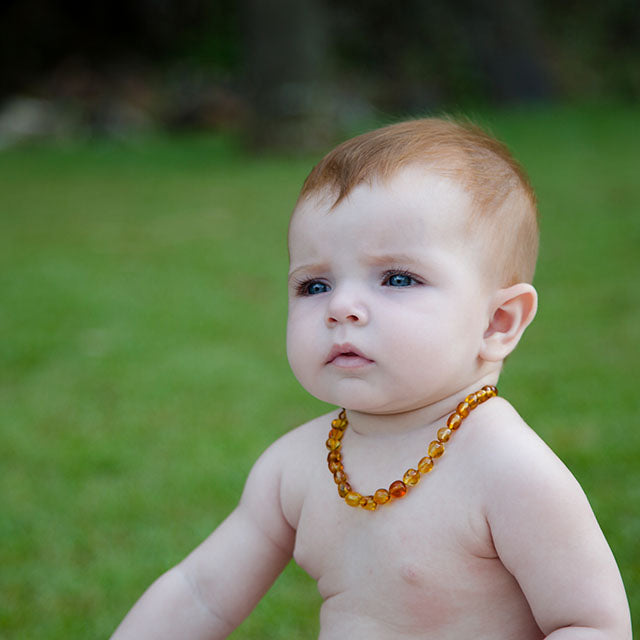 Teething necklace fashion for babies